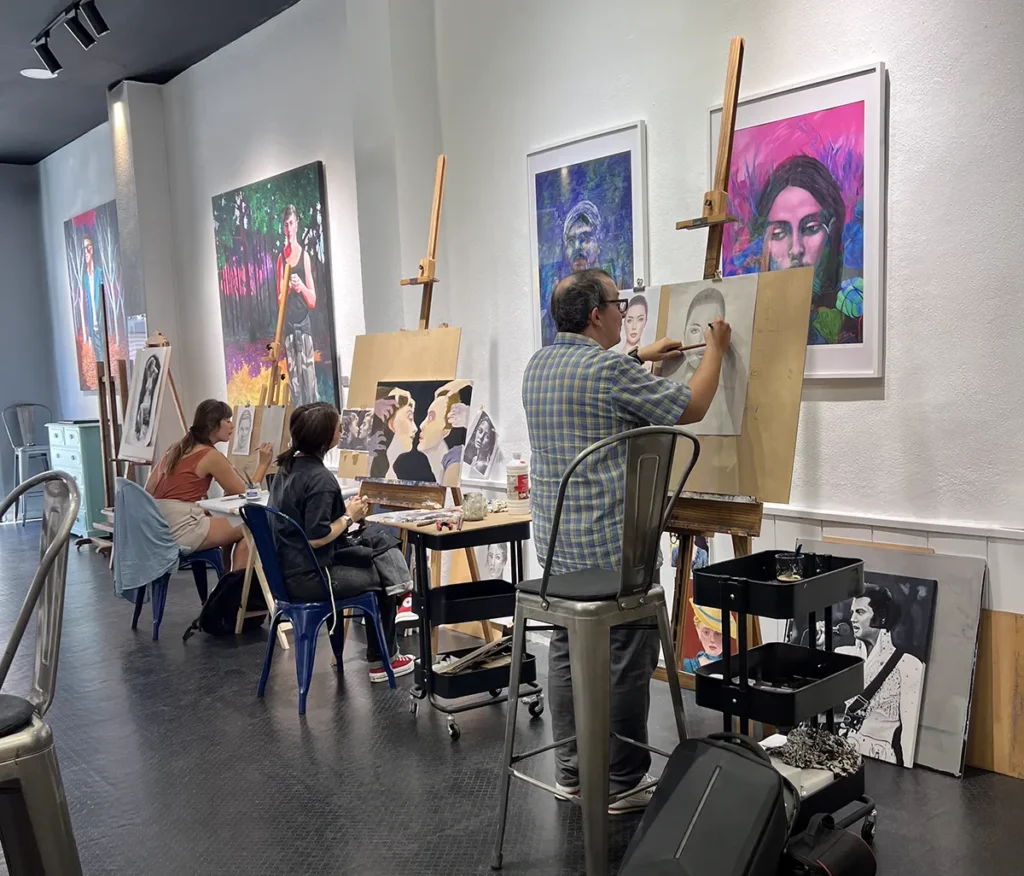 clases dibujo pintura ruzafa valencia