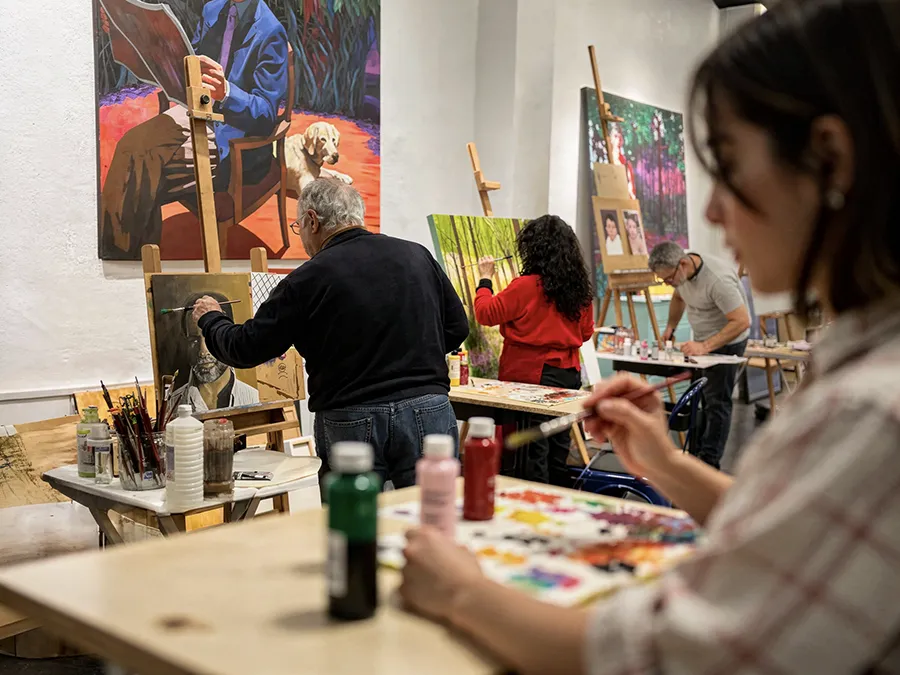 clase prueba jose chaya dibujo pintura